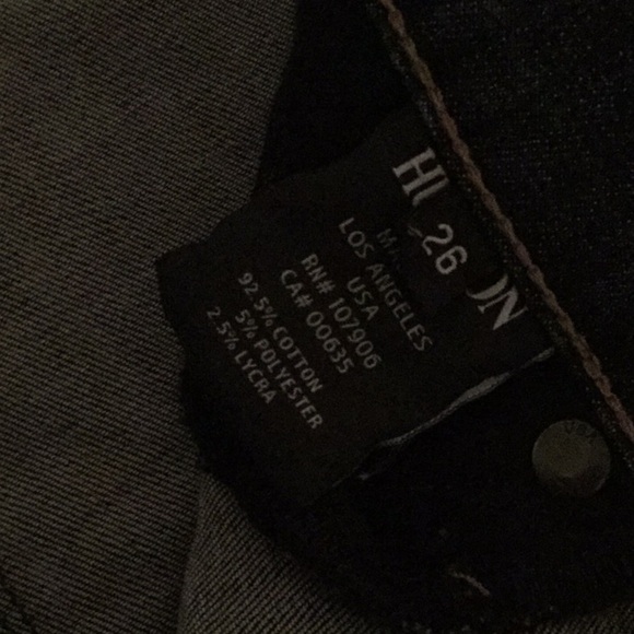 - Hudson Luna super skinny crop jeans. Side beading - Picture 6 of 7